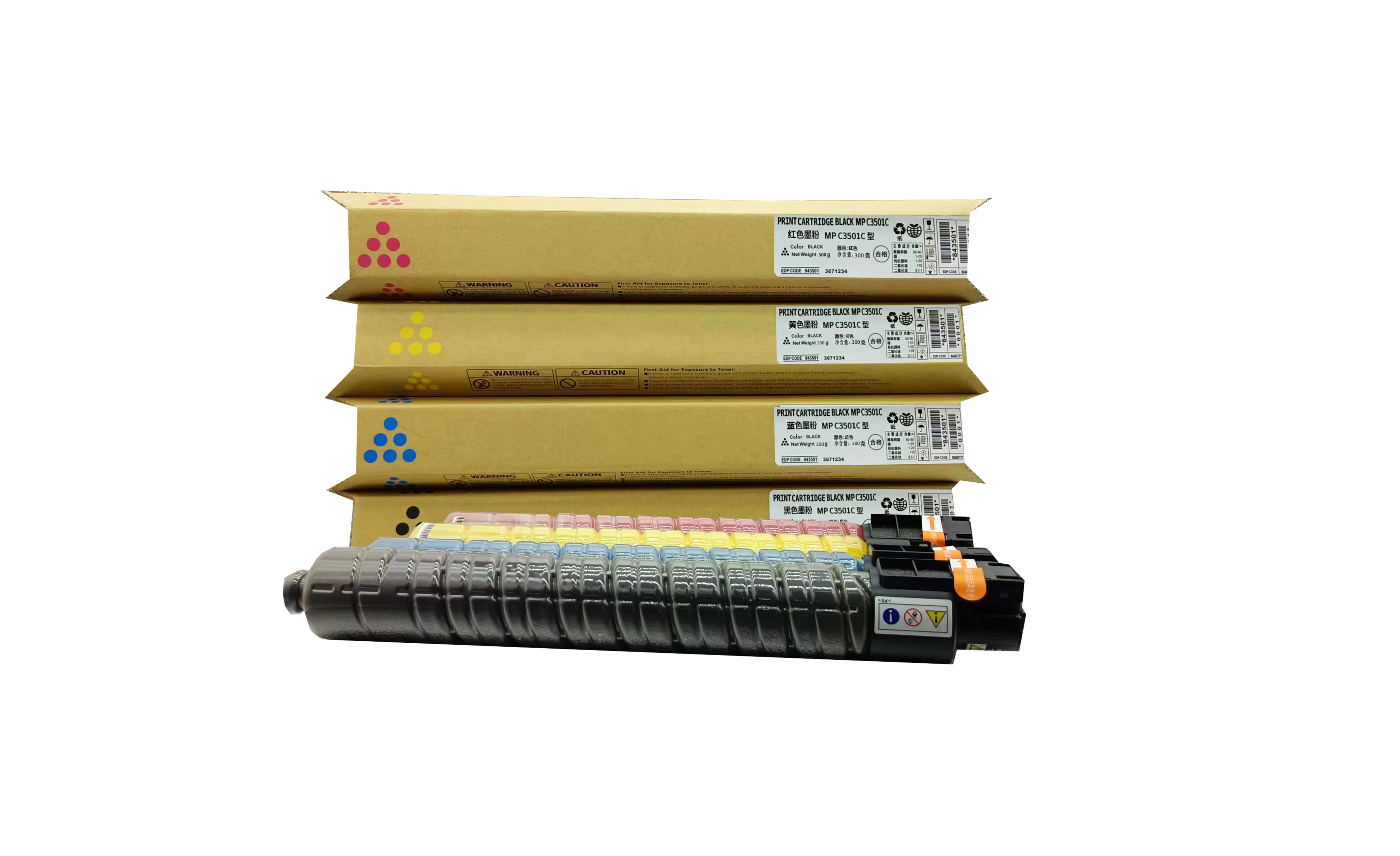 Ricoh MP C3501C 3300C Aficio MP C3001 C3501 compatible Toner Cartridge