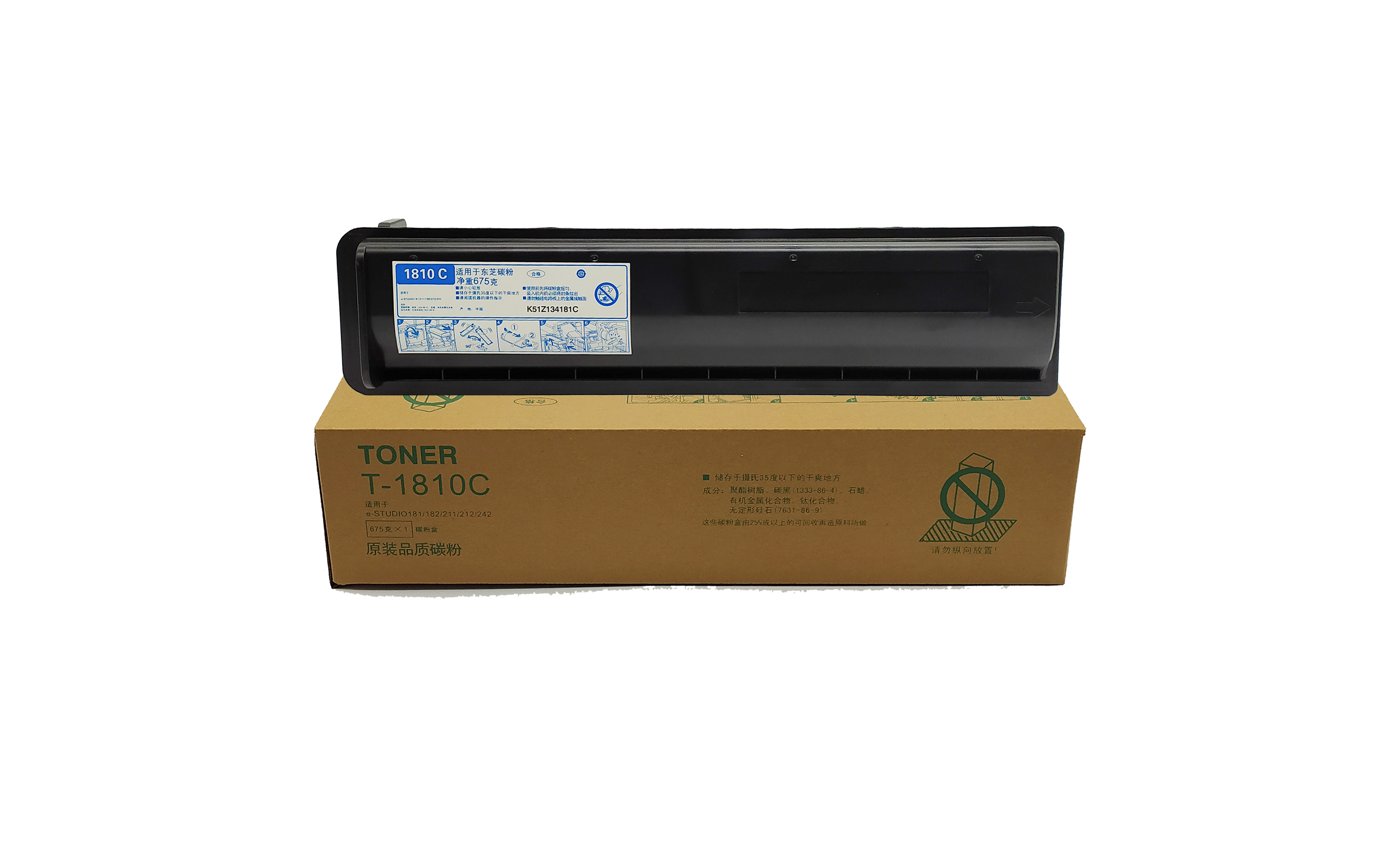 Toshiba T-1810C D E 5K E-studio181 182 212 242 211 compatible Toner Cartridge