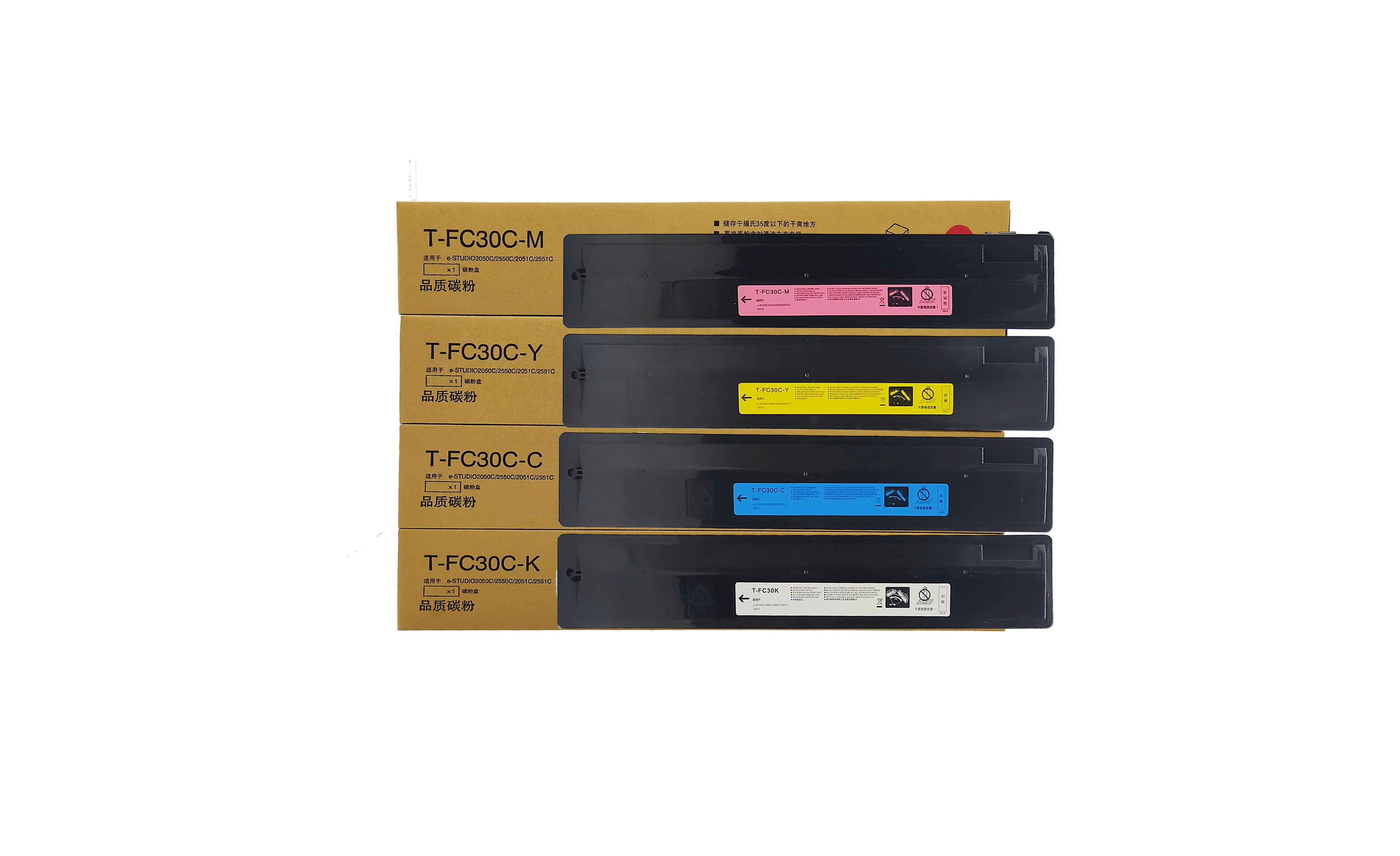 Toshiba T-FC30 WW 2051C 2050C 2551C 2550C compatible Toner Cartridge Low Yield