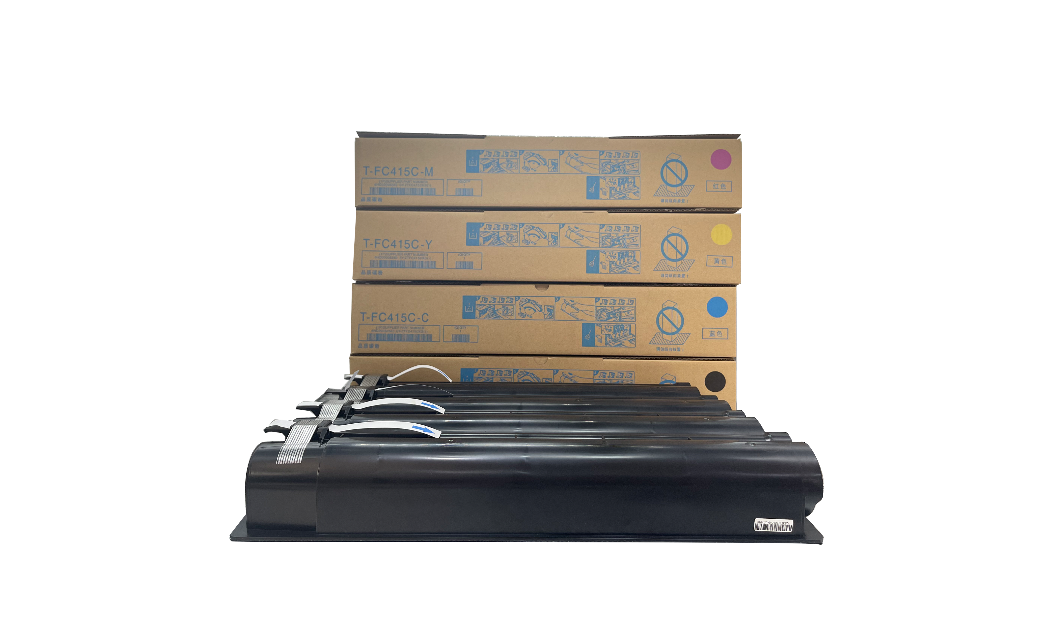 Toshiba T-FC415 WW 2010AC 2510AC 2515AC 3015AC 3515AC 4515AC 5015ACe-STUDIO 2110AC 2610AC e-STUDIO2615AC 3115AC 3615AC 4615AC 5115AC compatible Toner Cartridge High Yield